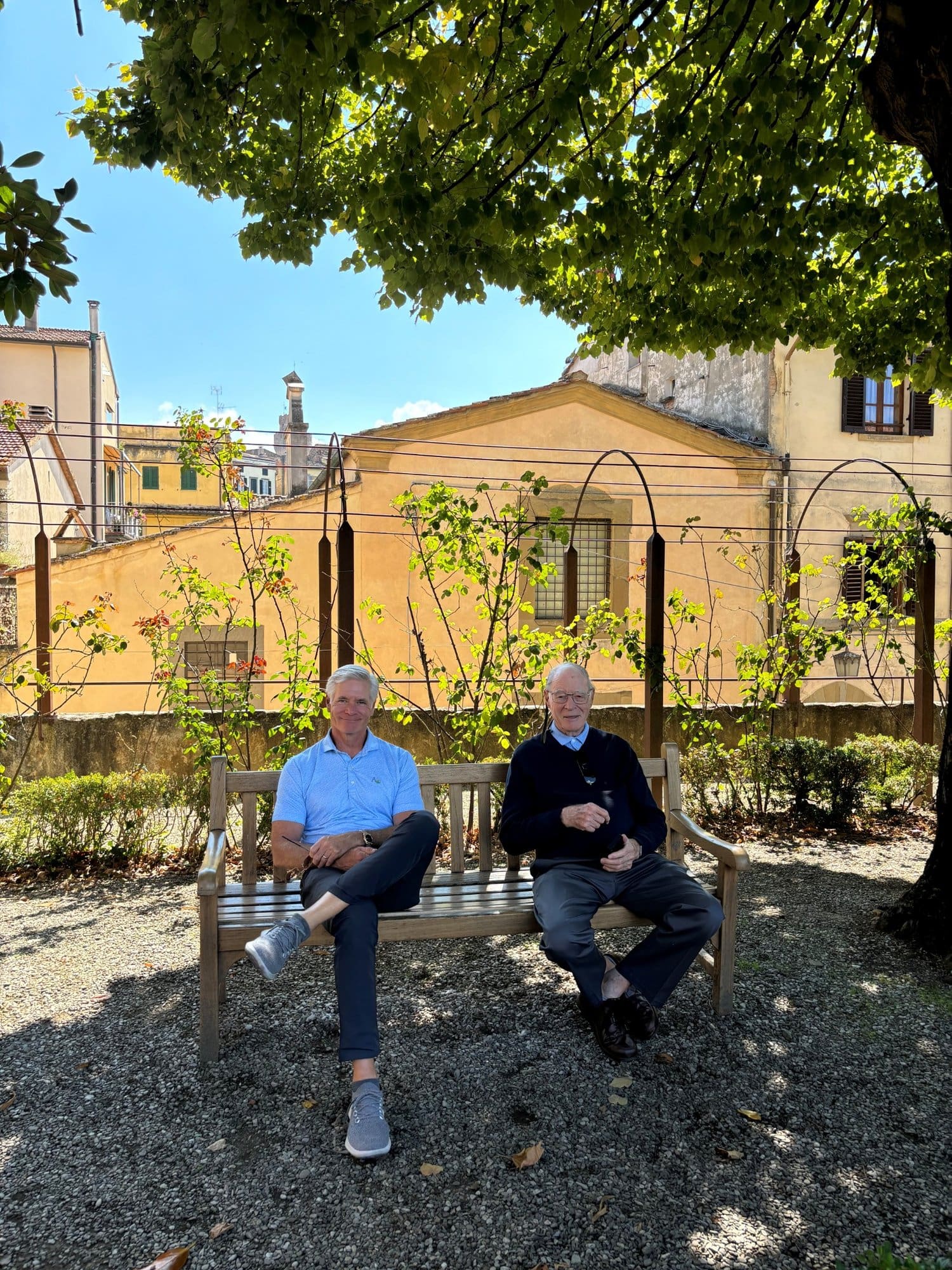 paul-kuveke-bench-sitting-with-father